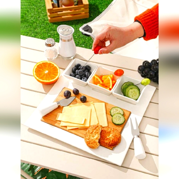4 pcs appetizer set - porcelain - Picture 2 of 8